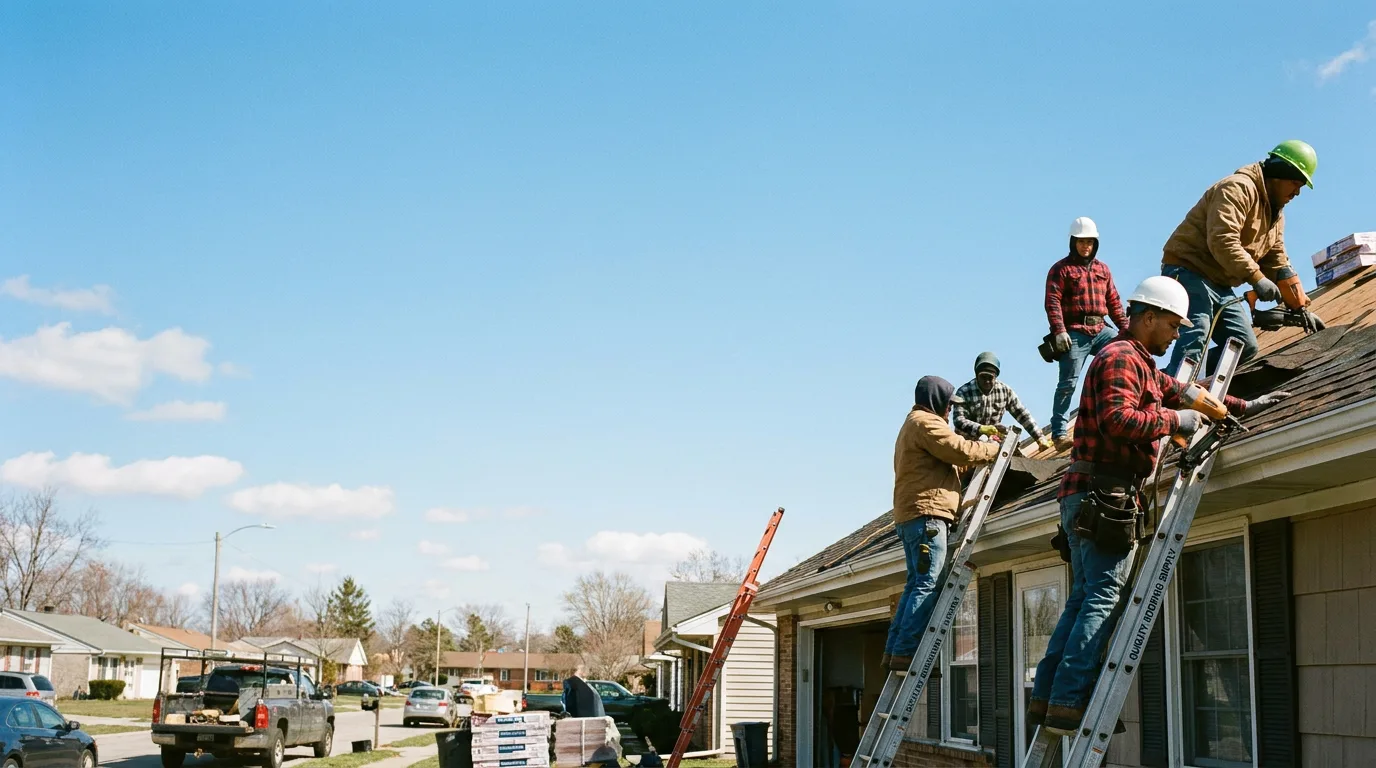 Roofing in Harrah, WA near me